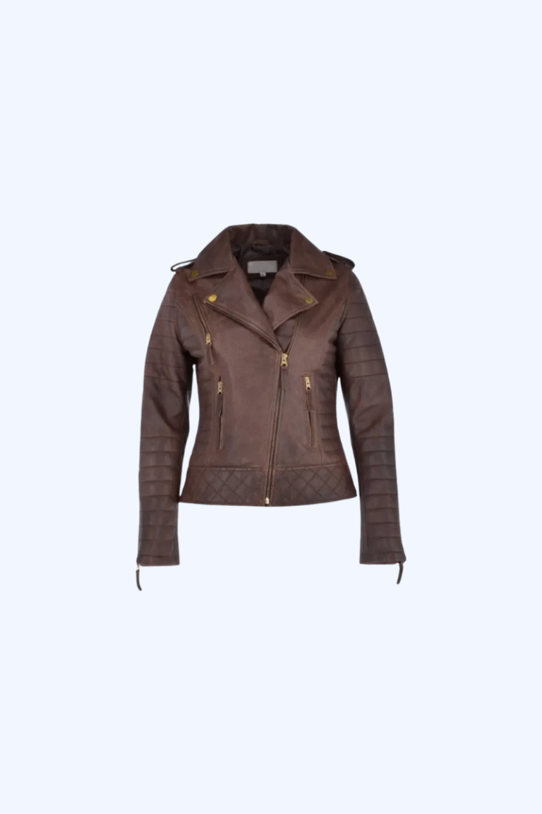Mocha Quilted Moto