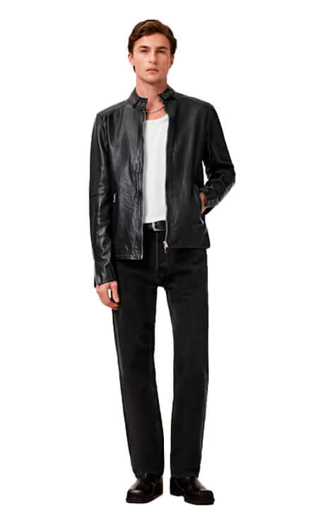 Cora Classic Leather Jacket