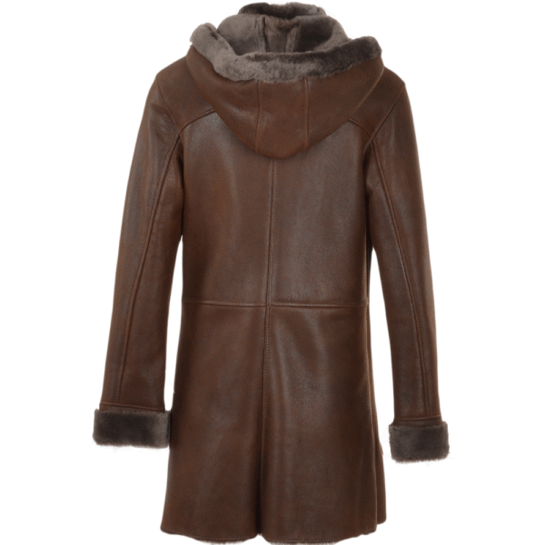 Sheepskin Jacket Brown: Imelda