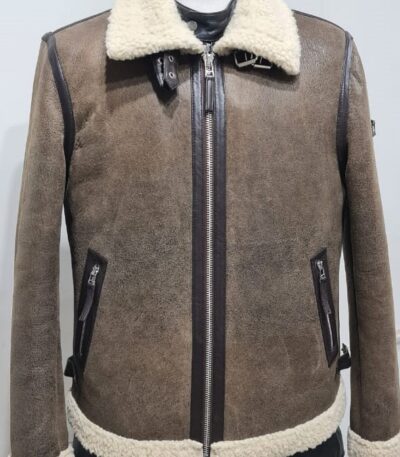 Heritage Aviator Shearling Leather Jacket